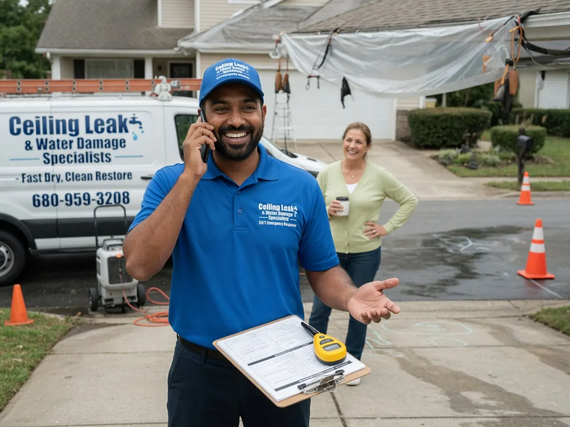 Ceiling Leak Cleanup Grand View, ID FAQs